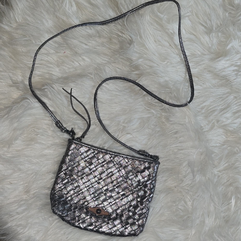 Elliott Lucca Metallic Crossbody Bag